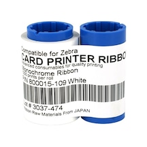 Zebra P330i/p430i Beyaz Ribon