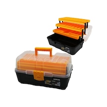 Super-bag Asr-5038 Balıkçı Takım Çantası 16lık 3 Raflı