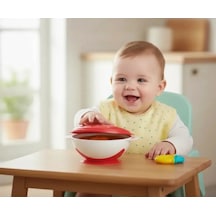 Babyjem Vakumlu Mama Tabağı Kırmızı