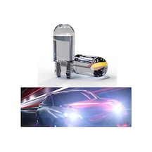 Bmw F20 Plaka Parklar Için Cam Led T10 Beyaz Ampul 2 Adet