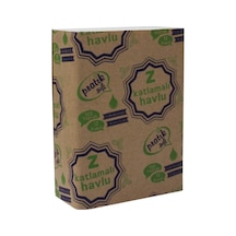 Pratiksoft Z Katlama Dispenser Havlu 125'li 12 Paket 21 x 21 CM