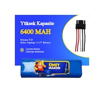 Dreame F20 Robot Süpürge 6400 Mah Batarya