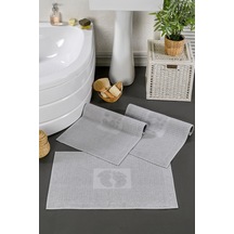 Casnack 3 Adet 780 Gr. Ayak Havlusu-paspas Seti - Antrasit-antrasit Çok Renkli