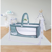 Chubby Baby Candy Sepet Beşik Anne Yanı Portatif Yeşil