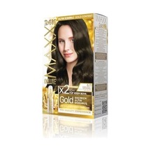 Serisi 24k Altın Parçacıklı Serum İle 1 Kutu 2 X 50 Ml Ve Geliştiriciler Saç Boyası Yoğun Küllü Koyu Kumral 6.11
