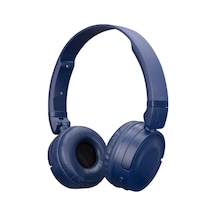 Ergonomik Tasarım Kablosuz Bluetooth Mikrofonlu Aux Kablolu Spor Kulaklık Sd Kartlı Mavi - 616263720