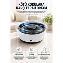Astraltech Küllük Duman Giderici Temizlenebilir Elektronik Pilli