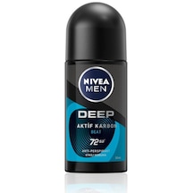 Nivea Men Deep Beat Aktif Karbon Erkek Roll-On Deodorant 50 ML