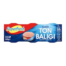 2 Adet Superfresh Klasik Ton Balığı 3x75 G