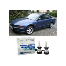 Mitsubishi Galant Led Xenon Kısa Far Ampulü H7 Access Yeni Seri Beyaz 1998+