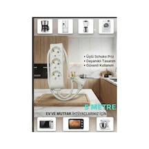 Vikomulti-let 3 Lü 1-15 Metre Arası Çocuk Korumali 3x2.5 % Yüz Tam Bakır Ttr Kablolu Uzatma Seyyar Markanin Özel Üretimi   Tse Fişli Bakir Kablolu 5 Metre - 895087885 5 Metre - 895087885 895087885 10 - 15 M