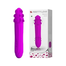 Hızlı Express Pretty Love Aron 20 Cm 12 Fonksiyonlu Oynar Başlı Şarjlı Teknolojik Vibratör