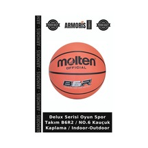 Delux Serisi Oyun Spor Takım B6r2 / No.6 Kauçuk Kaplama / Indoor-outdoor
