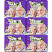 Actual Yetişkin Hasta Bezi Bel Bantlı L-Büyük 180 Adet (6Pk*30)