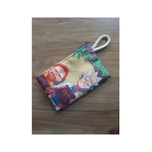 Owl Bag Rick And Morty Desenli Tasarım Cüzdan Kalemlik Çanta Düzenleyici Diğer