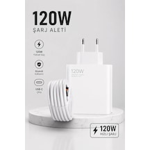 Turbo Hızlı Şarj Destekli 120w Usb-c Şarj Seti