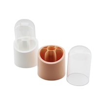 Pamir Pmr-500 Elis Kapsül Organizer 7 Bölmeli Plastik Hazne Kristal Mika Fanus Kapak Diğer