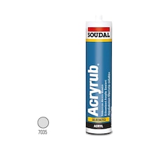 Soudal Acryrub Silikonize Mastik Gri 500 Gr 417563