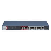 Hıkvısıon Ds-3e1326p-eı B 370w Poe Yönetilebilir 24 Port Swıtch