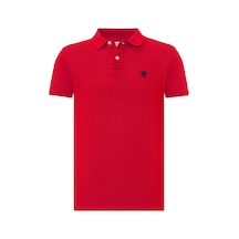 Routefield Partisan Erkek Polo Tişört Bordo
