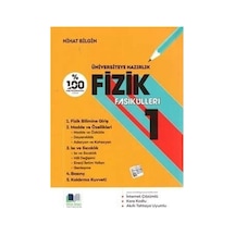 Nihat Bilgin Üniversiteye Hazırlık Fizik Fasikülleri 01  -  Nihat Bilgin  -  Nihat Bilgin Yayıncılık