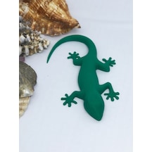 3D Timsah Figürlü  Model Oyuncak - Yeşil