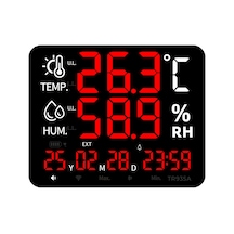 Luvinka Tr935a Led Sıcaklık Ve Nem Ölçer