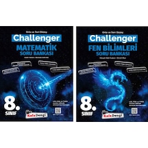 8. Sınıf Lgs Matematik, Fen Bilimleri Challenger Soru Bankası Kafadengi Yayınları