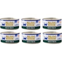 Nutri Feline Tavuk Etli Ve Ördekli Pate Tahılsız Yetişkin Kedi Konservesi 70 G X 6 Adet