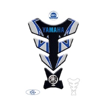 YAMAHA ÜNİVERSAL TANK PAD KARBON-MAVİ