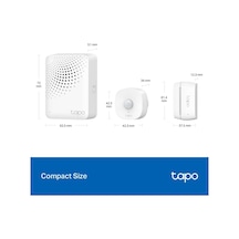 Tapo T30 Kıt - Akıllı Ev Sensörleri Başlangıç Kiti, Akıllı Hub, Hareket Sensörü, 2 Kapı/pencere Kontak Sensörü