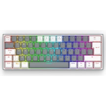 Redragon K616 Fizz Pro Rgb Red Switch Kablosuz Gri / Beyaz Ckckrdr0020