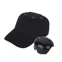 Yystore İş Güvenliği Koruyucu Şapka Abs Koruyucu Hafif İnşaat İş Şapkası Siyah