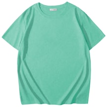 Brz Kids Unisex Çocuk Basic T-shirt Aqua Yeşil-aqua Yeşil