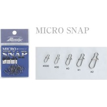 Bassday Micro Snap Klips   No:000 - 20 Adet