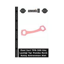 Özel Seri Tpr-300 Güç Lastiği Tpr Pembe Renk Kolay Antrenman Alet