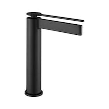 Fj-6025 Mat Siyah Yüksek Lavabo Bataryası Mat Siyah