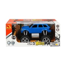 80012 1:18 Uzaktan Kumandalı Jumbo Wheels Usb Şarjlı Araba Çok Renkli