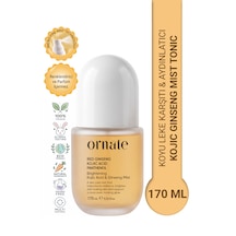 Kojic Acid, Ginseng İçeren Koyu Leke, Kararma, Görünümü Karşıtı, Ton Eşitleyici Ve Canlandırıcı Tonik Yüz Misti 170 Ml