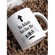 Kupa Bardak Babalar Günü Tasarım, Temalı Porselen Kupa, Hediyelik Kupa, Baskılı Kupa Desenli Ku Bakır