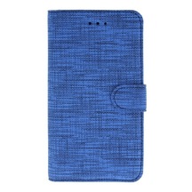 Eiroo Tabby Samsung Uyumlu Galaxy A52S 5G Cüzdanlı Kapaklı Mavi Kılıf