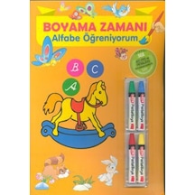 Boyama Zamanı: Alfabe Öğreniyorum- Parıltı Yayınları