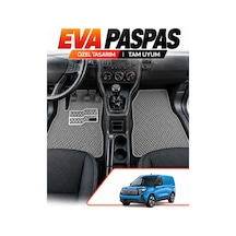 Ford Tourneo Courıer Panelvan 2024-2027 Uyumlu Eva Oto Paspas Ön 2 Parça Açık Gri