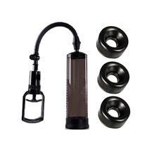 Hızlı Express Dreambox Pump King Penis Vakum Pompası + 3 Adet Penis Pompası Yedek Başlık