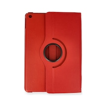 Newface - 655 - İpad Pro 13 2024 Kılıf 360 Tablet Deri Kılıf - Csmo-tex - - Kırmızı
