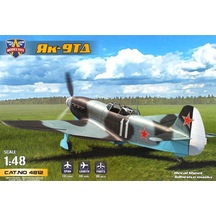 Modelsvit Msvıt4812 1/48 Ölçek, Yak-9td Sovyet Avcı Uçağı, Plastik Model Kiti-50700