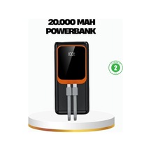 Ceylan Adam Powerbank 20000 Mah 22.5w Hızlı Şarjlı Ve Kompakt Çoklu Kablo Çıkışlı Çok Renkli