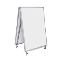 Çift Yüzlü Çatı Tipi Yazı Tahtası Beyaz