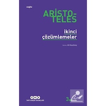 Ikinci Çözümlemeler / Aristoteles (Aristo) 9789750808975