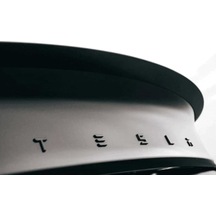 Tesla Model Y İle Uyumlu Bagaj Yazısı Tesla Siyah Juniper Uyumlu Değildir